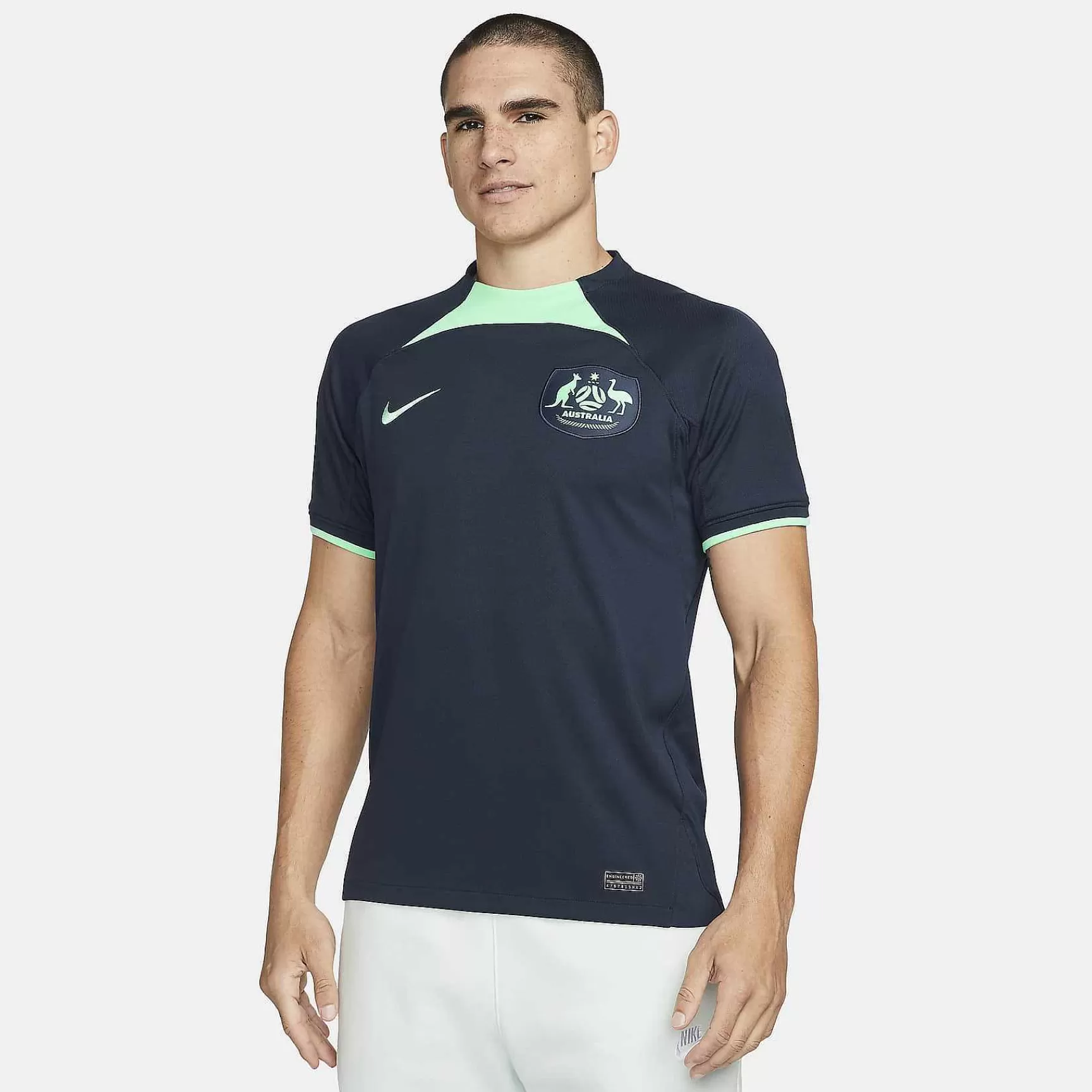 Mezczyzni Nike Topy I T-Shirty | Australia Stadion 2022/23 Na Wyjezdzie