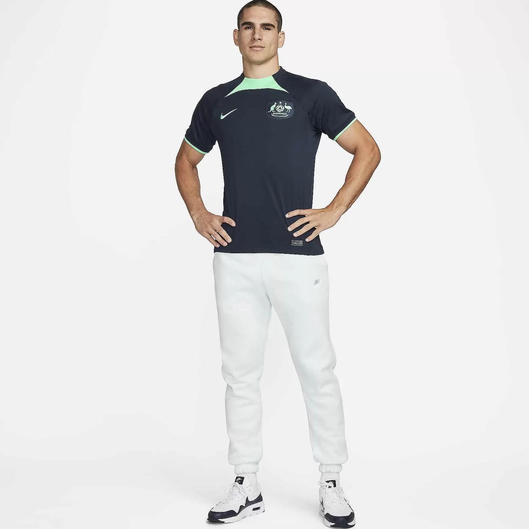 Mezczyzni Nike Topy I T-Shirty | Australia Stadion 2022/23 Na Wyjezdzie