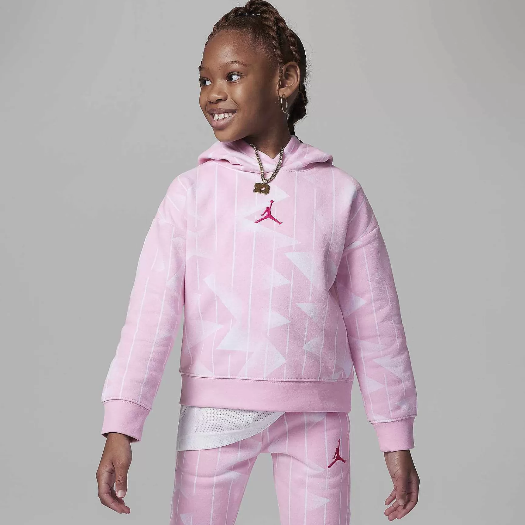 Dzieci Nike Jordania | Bluza Z Kapturem I Nadrukiem Jordan Essentials