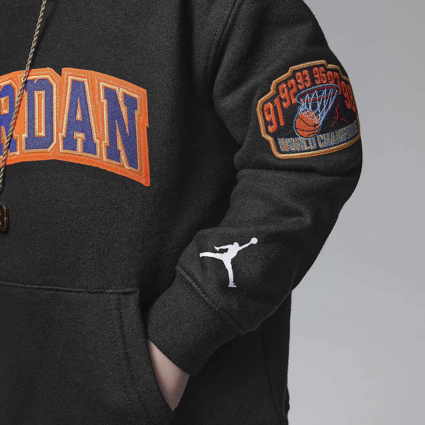 Dzieci Nike Pasujace Zestawy | Bluza Z Kapturem Jordan Patch Pack