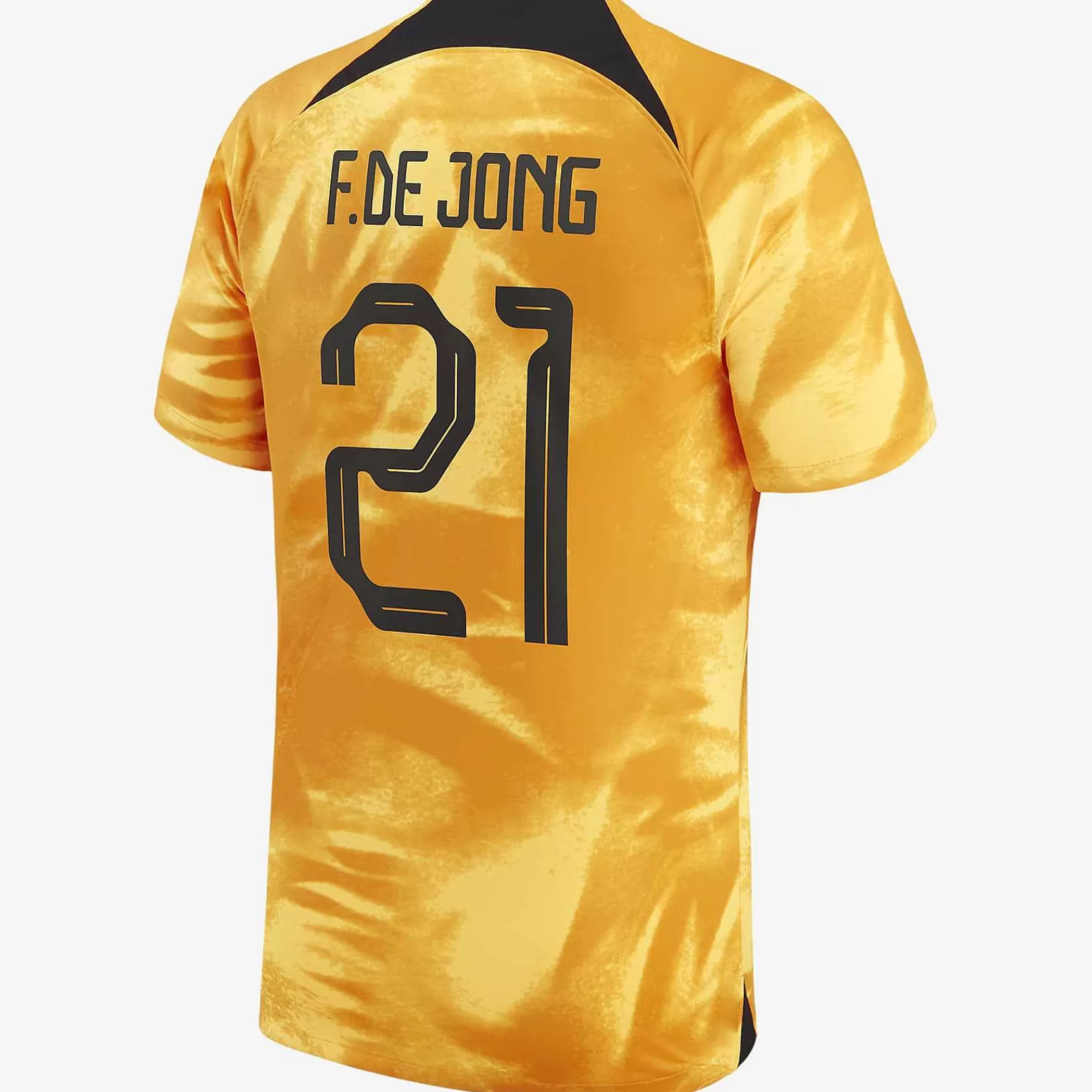 Mezczyzni Nike Topy I T-Shirty | Reprezentacja Holandii Stadion 2022/23 W Domu (Frenkie De Jong)