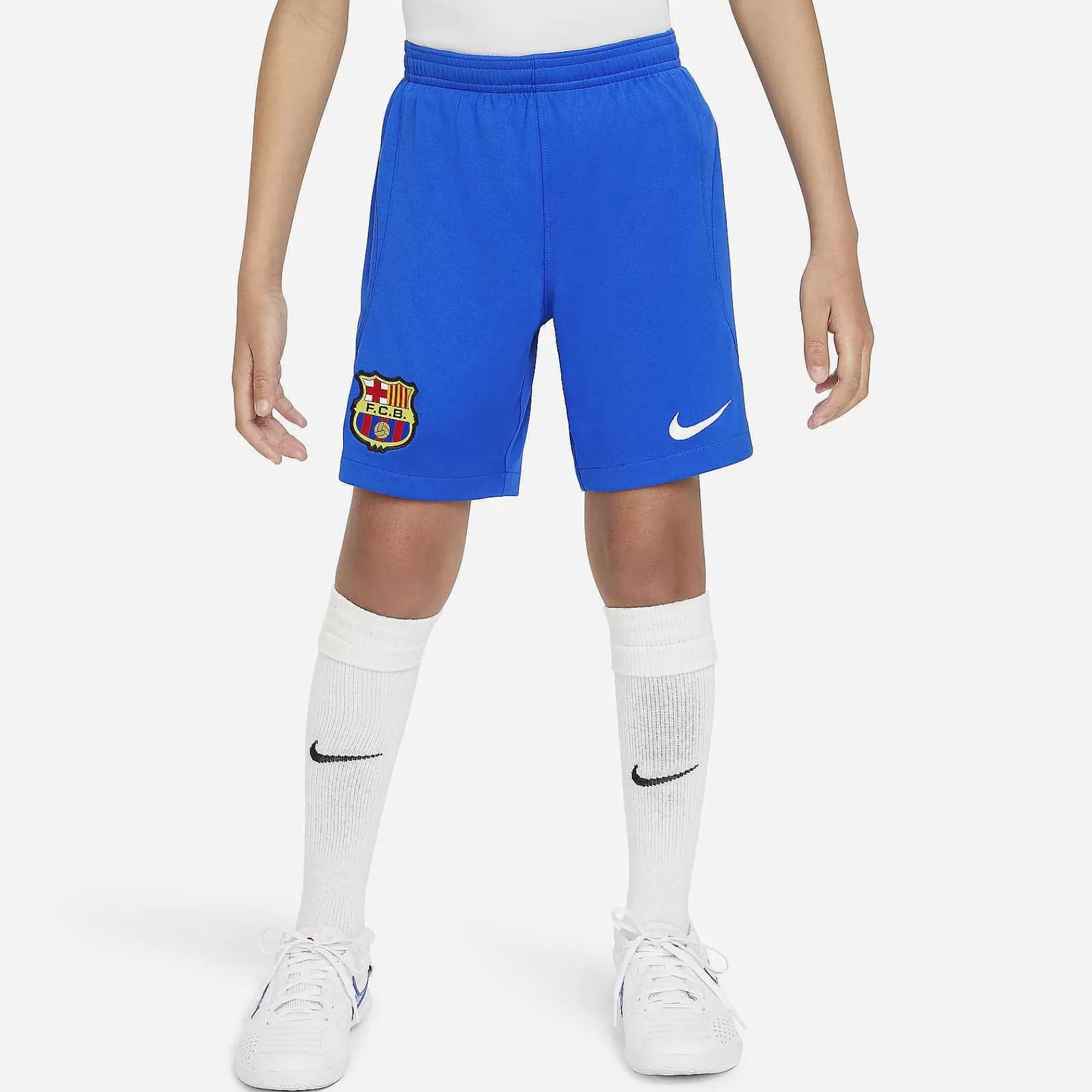 Dzieci Nike Spodenki | Stadion Fc Barcelona 2023/24 Na Wyjezdzie