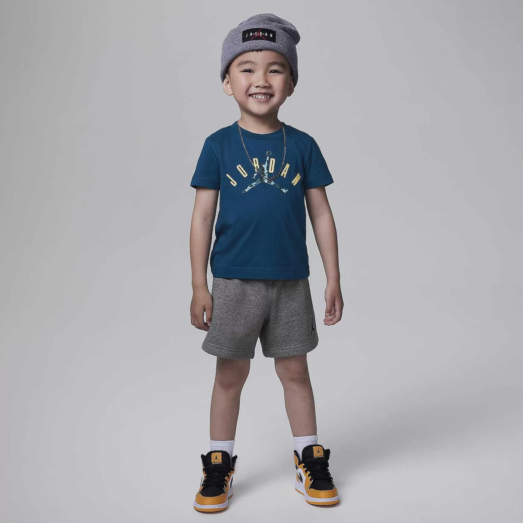 Dzieci Nike Odziez Na Cyberponiedzialek | Zestaw Szortow Jordan Wave Icon Play